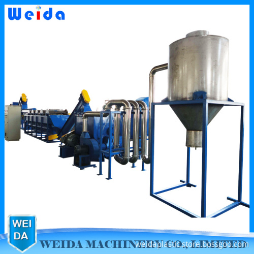 300kg/Hr PP PE Film Washing Line